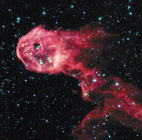 Nebula IC 1936 Keystone